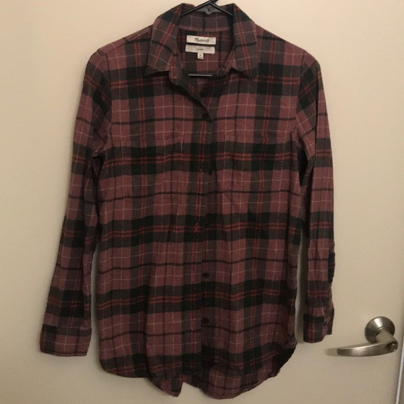 Madewell Classic Fit Flannel - Picture 1 of 3